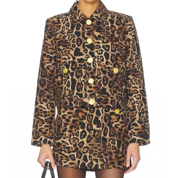 L'AGENCE Jackets & Blazers - NEW L'AGENCE nyx crop jacket in beige